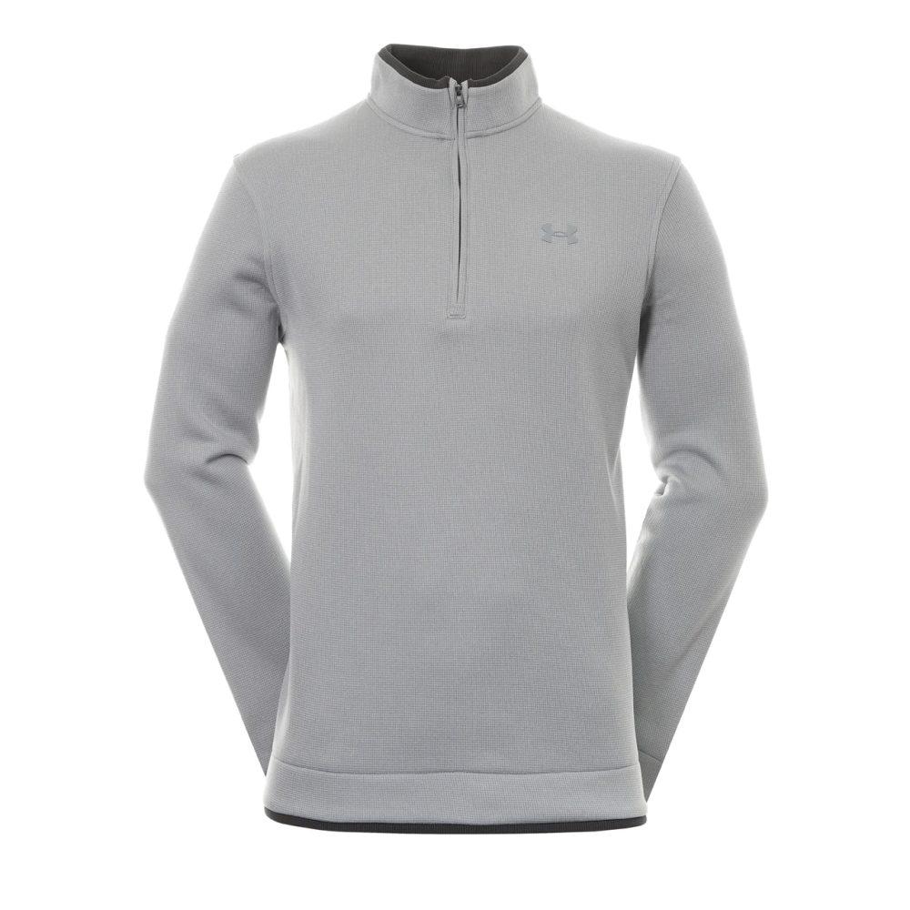 Under Armour Golf Storm Sweater Fleece Zip Steel